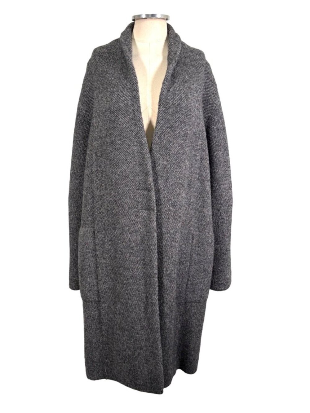 Vince Boucle Wool Blend Cardigan Coat Size XL - Picture 2 of 11
